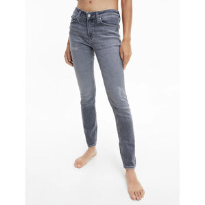 Calvin Klein dámské šedé džíny - 30/32 (1BZ)